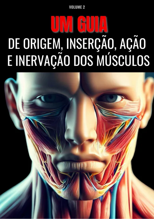 Capa do e-book Origem, Inserção, Ação e Inervação dos Músculos
