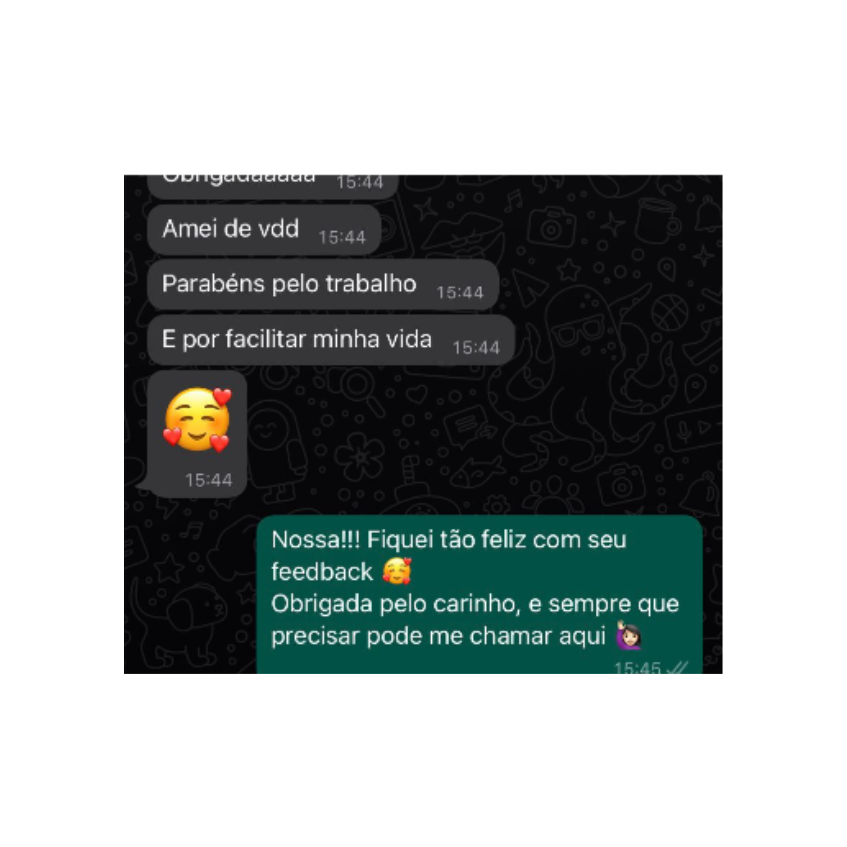 Print de prova mostrando bom desempenho após usar os resumos